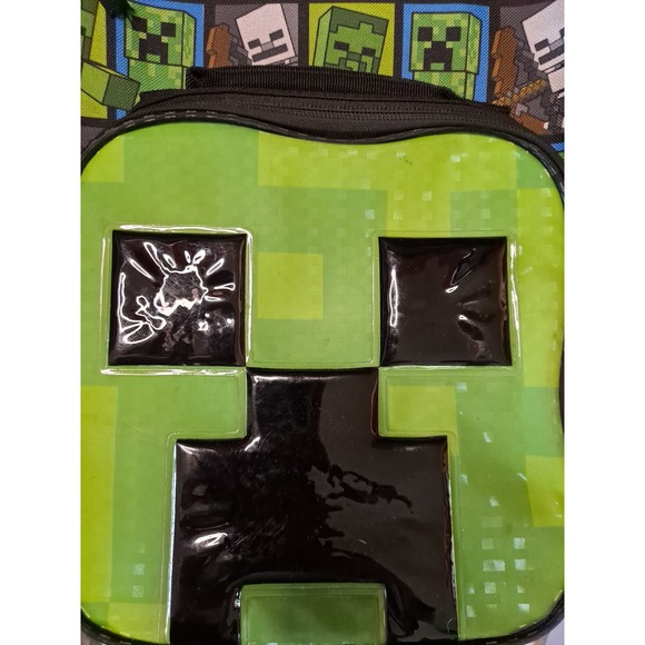 Minecraft Mods Backpack with Attached Thermal Lunch Bag - Picture 2 of 11